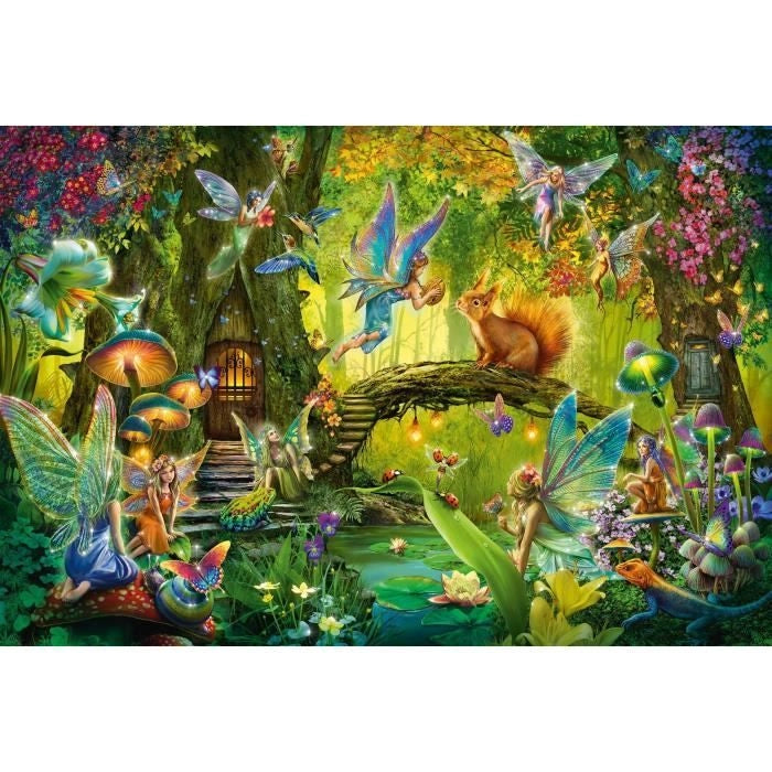 Fate nella foresta - con aggiunta (bacchetta magica) - 200 pezzi - Schmidt Spiele