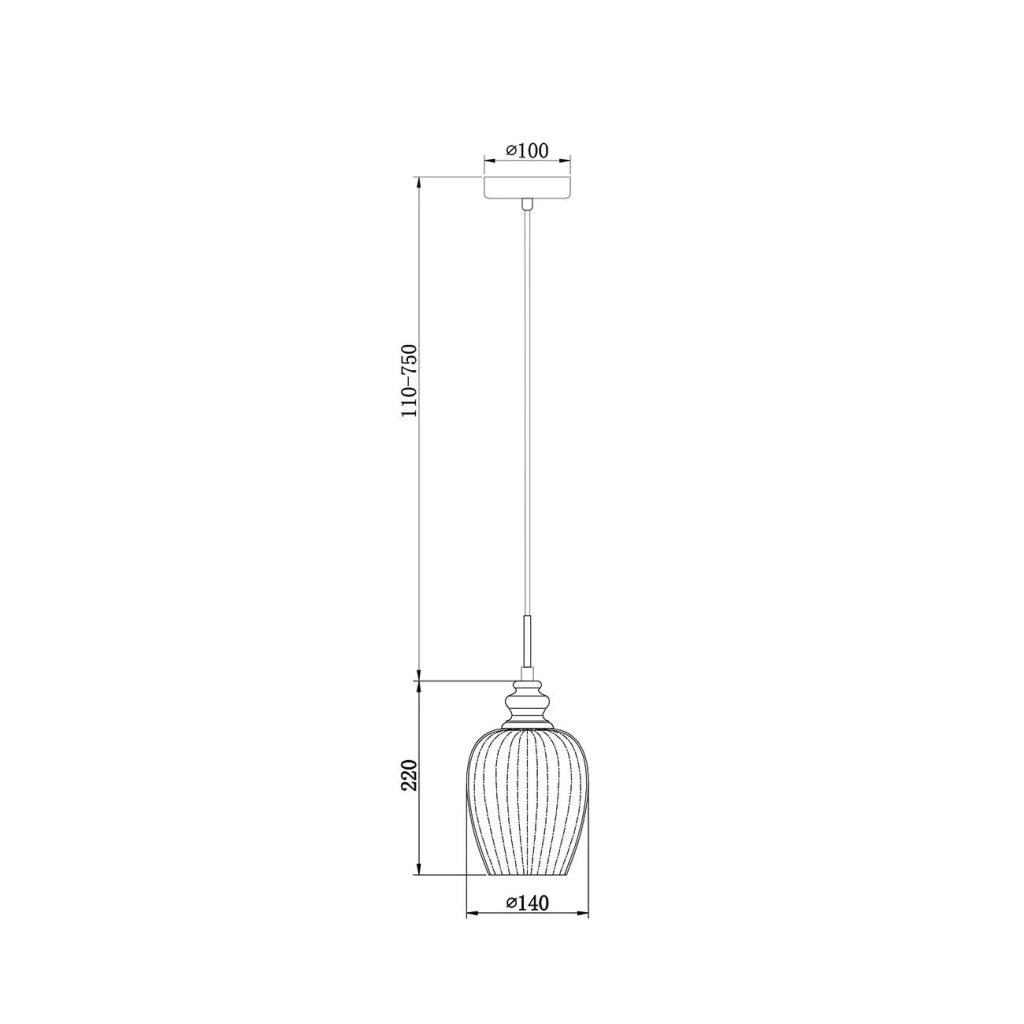 Lampadario A Sospensione Moderno Blues Metallo Argento Vetro 1 Luce E14 40W