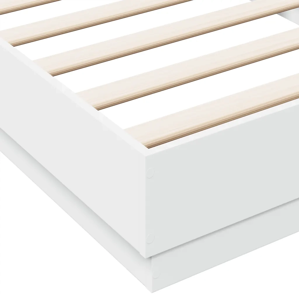Giroletto Bianco 90x200 cm in Legno Multistrato 839602