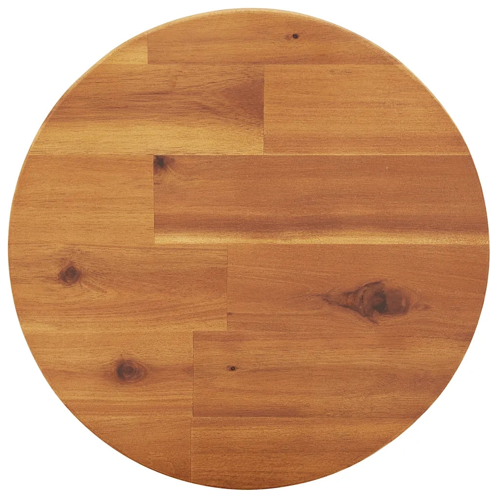 Sgabelli da Bar 6 pz in Legno Massello di Acacia