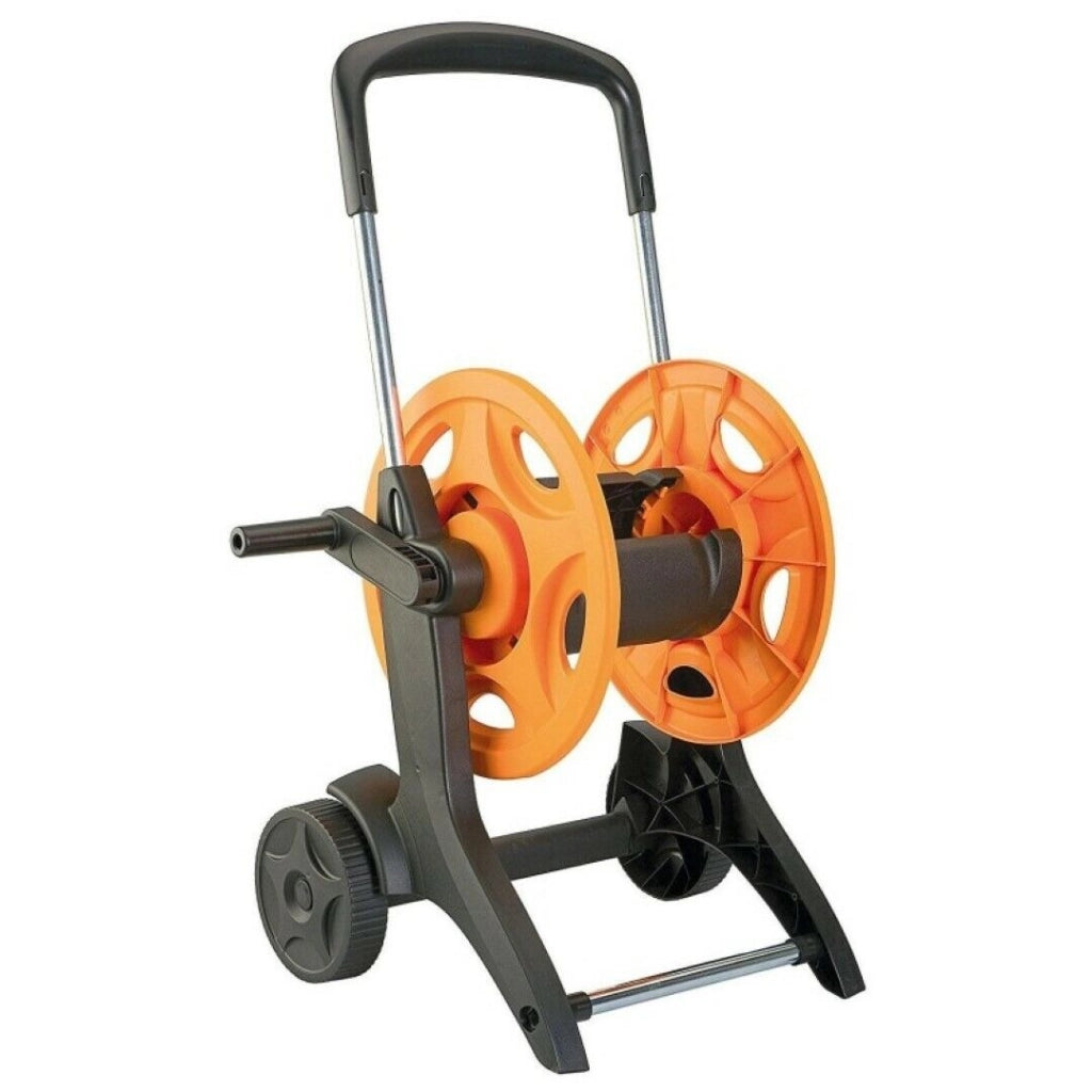 Carrello Avvolgitubo 60 Metri Per Tubo Irrigazione Giardino Eurotank - G.F.