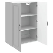Armadietto a Muro | Mobiletto a muro Bianco Lucido 66 x 34,5 x 90 cm