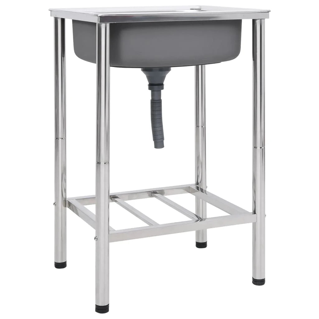 Lavello da campeggio vasca singola 55 x 45 cm acciaio inox 02_0002435