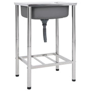 Lavello da campeggio vasca singola 55 x 45 cm acciaio inox 02_0002435