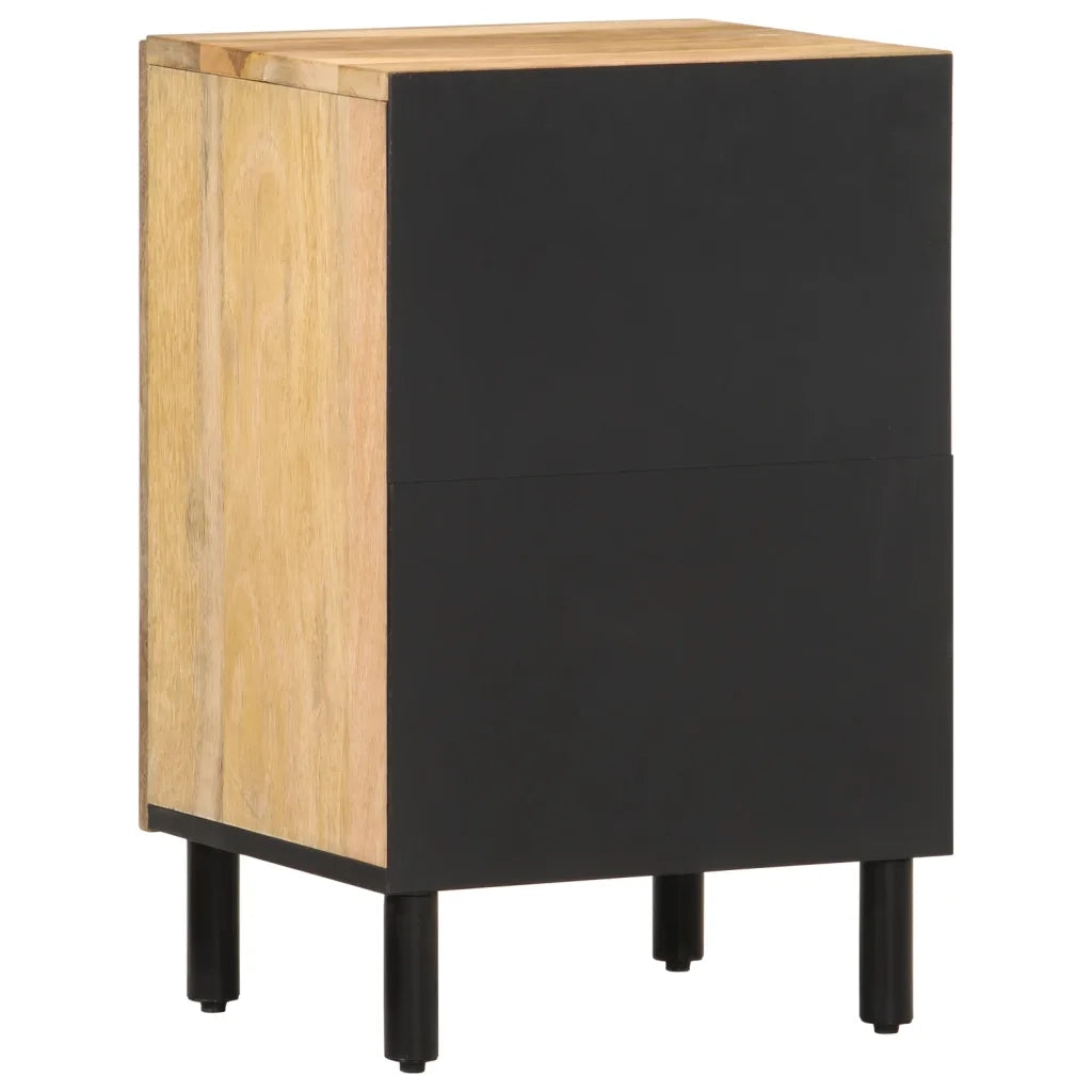 Mobile da Bagno | Armadio da bagno 38x33x58 cm in Legno Massello di Mango