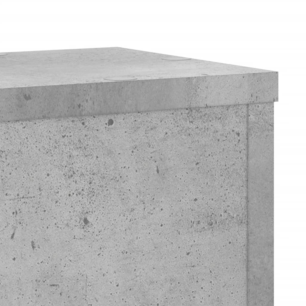 Portavasi mobili per fiori set da 2 legno ingegnerizzato grigio 02_0045328