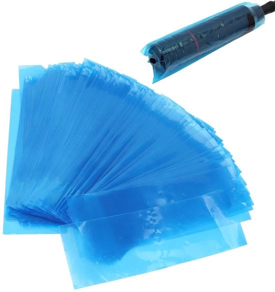 Portafogli da disegno da gettare 200 pezzi - Protezione per macchina da tatuaggio - Maniche in plastica - Antiscivolo - Igiene - Resistenza alla rottura