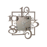 Orologio da parete particolare Amos Beige