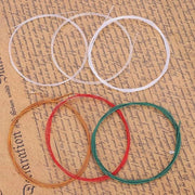 6 corde nylon classiche per chitarra acustica - tensione standard.