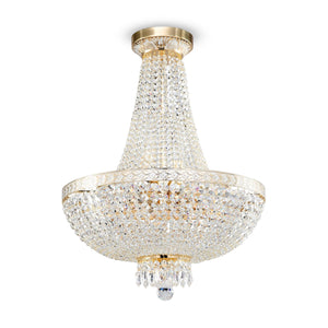 Lampadario Royal Classic in Metallo Bella Oro