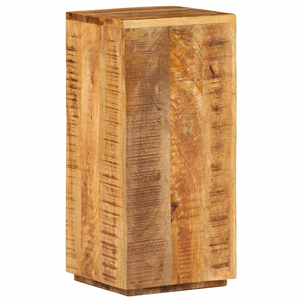 Portavasi mobili per fiori set da 2 legno massello di mango marrone 02_0045341