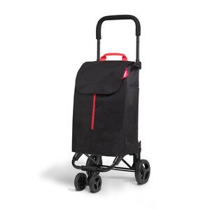 GIMI CARRELLO SPESA TWIN 2 RUOTE NERO- 1,0 pz