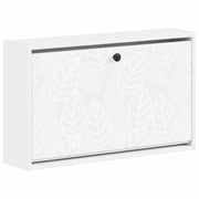 Mobiletto per Scarpe da Muro DELFT 71 x 17 x 43 cm Bianco 897065