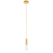 Italux Moderna lampada a sospensione oro E27 DS-M-038