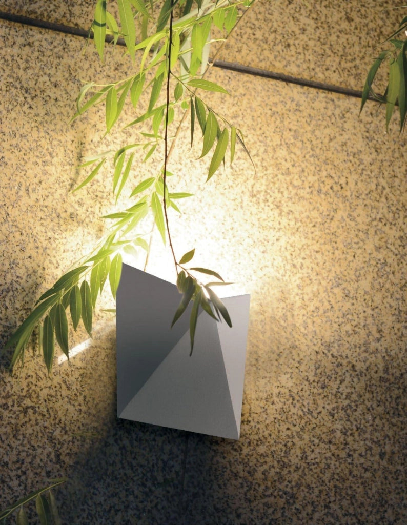 APPLIQUE LED STEALTH BIANCA 6W 580LM CCT 3000K / 4000K  IP54 17X17X7,5CM