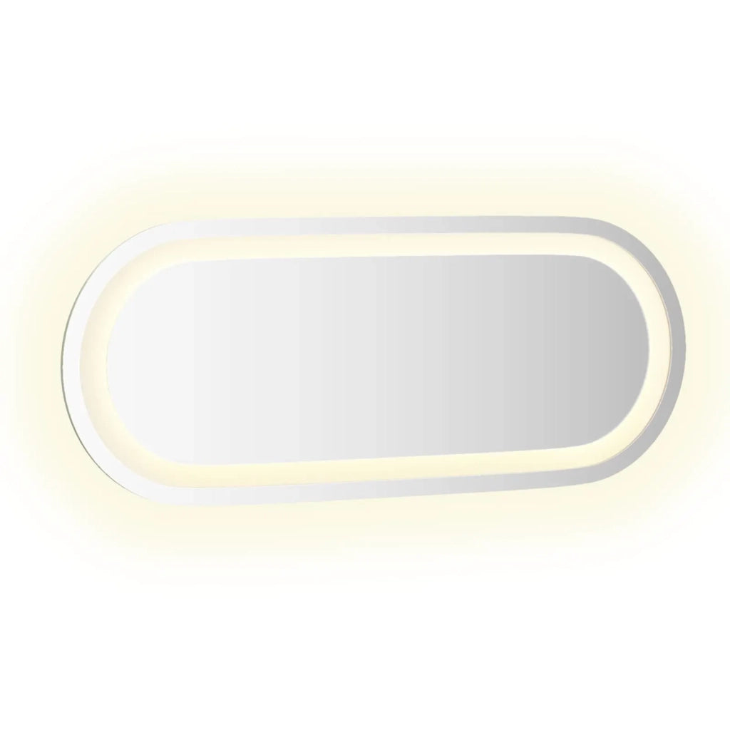 Specchio da bagno LED Trasparente 50 x 20 cm vetro temperato 42045850