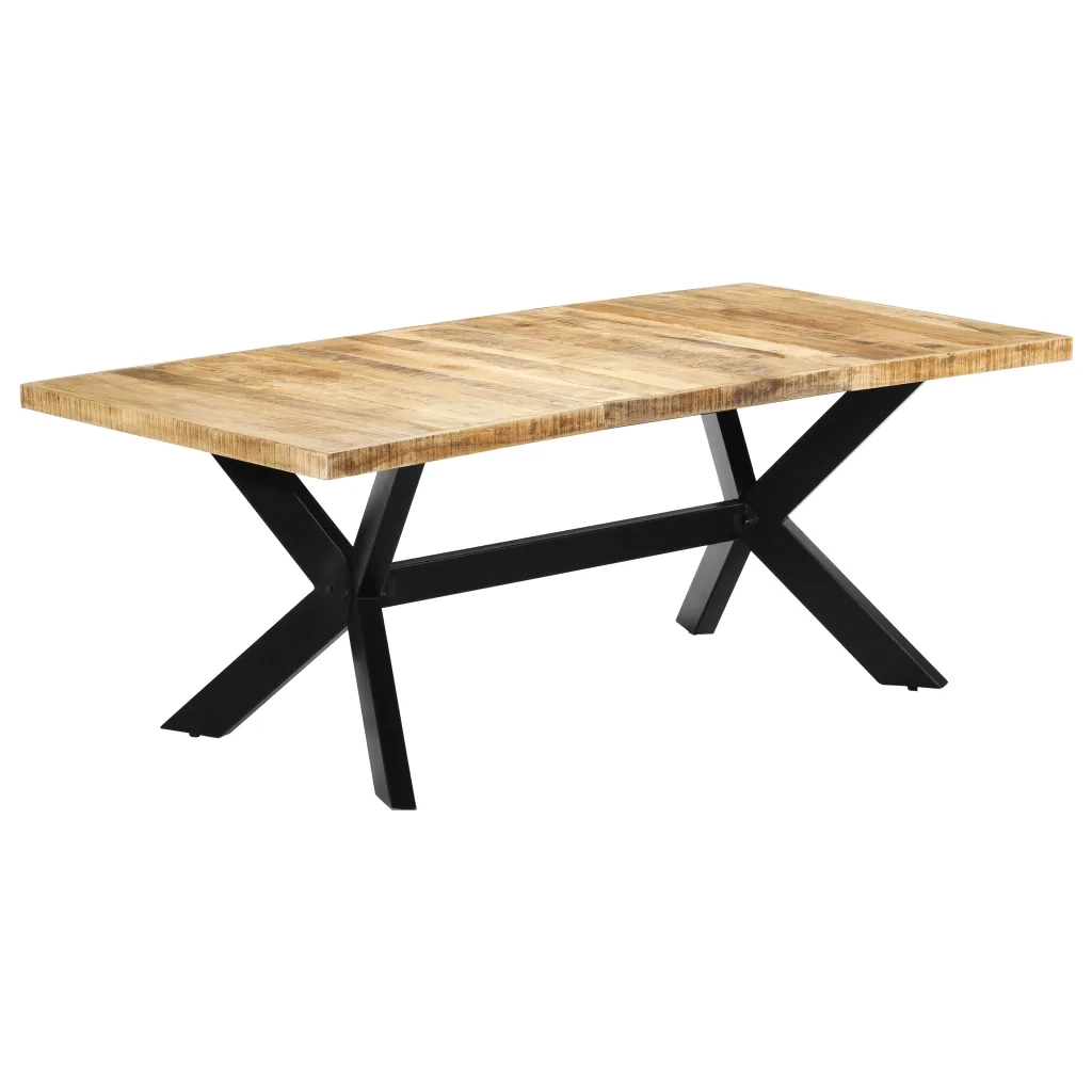 Tavolo da Pranzo 200x100x75 cm in Legno Massello di Mango 247427