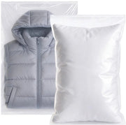 20 Borse di Stoccaggio con Chiusura a Zip, 40x60cm Borse di Stoccaggio in Plastica per Abbigliamento, Borse di Stoccaggio Reutilizzabili per Abbigliamento, Intimo, Asciugamani, Scarpe, Cosmetici e Altri Accessori