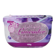 Deodorante in gel profumato alla lavanda 150 g per auto o bagno Viola Active Air