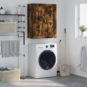 Mobile a Parete Rovere Fumo 69,5x34x90 cm in Legno Multistrato 830401