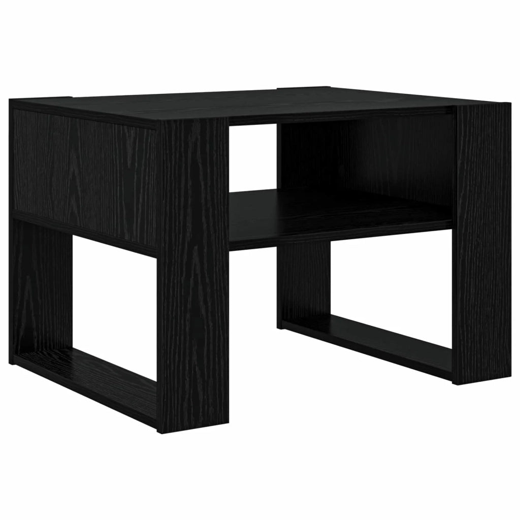 Tavolino da salotto Rovere Nero 66 x 53 x 45 cm