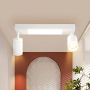 ZMH Faretto da soffitto 3 lampade E14 rotondi industriali retrò girevoli per camera letto