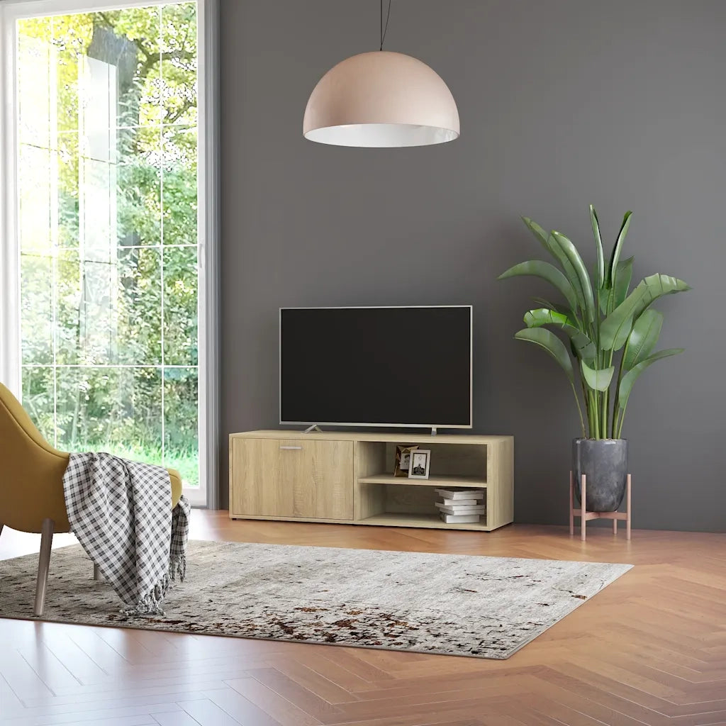 Mobile TV | Armadietto TV | Mobile Porta TV Rovere Sonoma 120x34x37 cm in Legno Multistrato