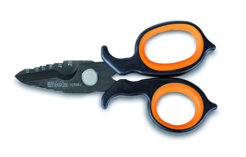 Beta FORBICI PER ELETTRICISTA A LAME DIRITTE Art. 1128BAX mm. 150