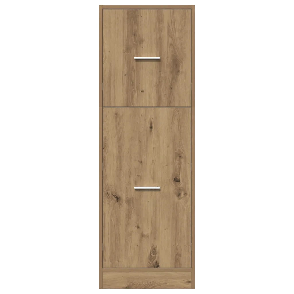 Armadietto da Farmacia Rovere 40x41x118 cm in Truciolato