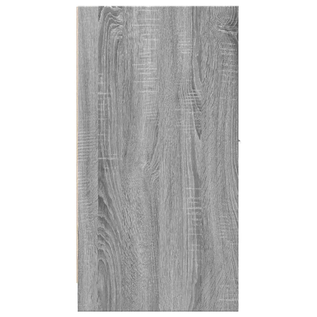 Mobile da farmacia con vani portaoggetti multifunzionali 30 x 41 x 77,5 cm in legno ingegnerizzato Sonoma grigio 02_0050606