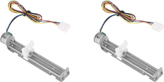 Motori a passo 12V DC Slider per macchina laser per la tombatura - 2 pezzi - attrezzatura DIY medica.