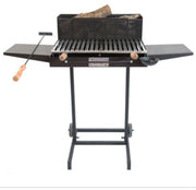 BARBECUE A LEGNA E CARBONELLA MODELLO HAPPY IN FERRO BATTUTO