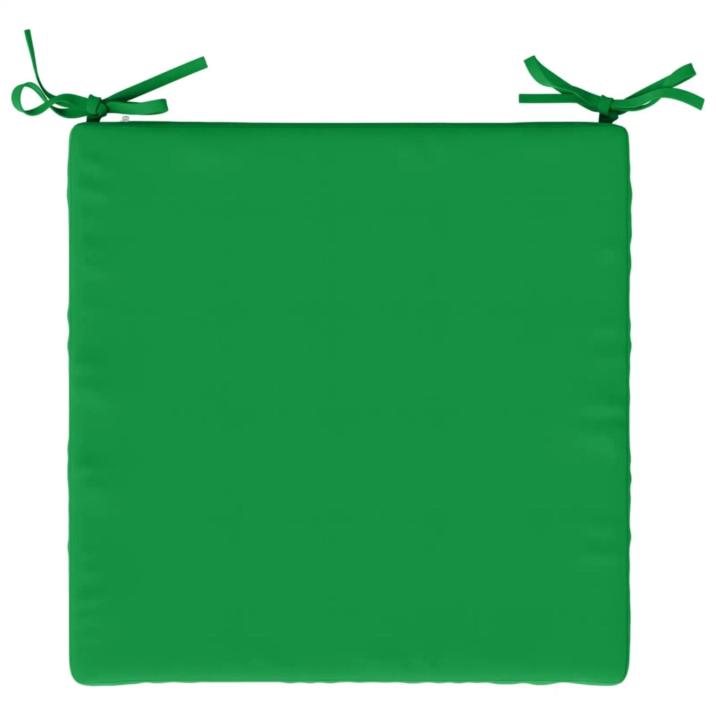 Cuscini per Sedia in 4 Pezzi SOEST 4 pz 100% Poliestere Verde 944460