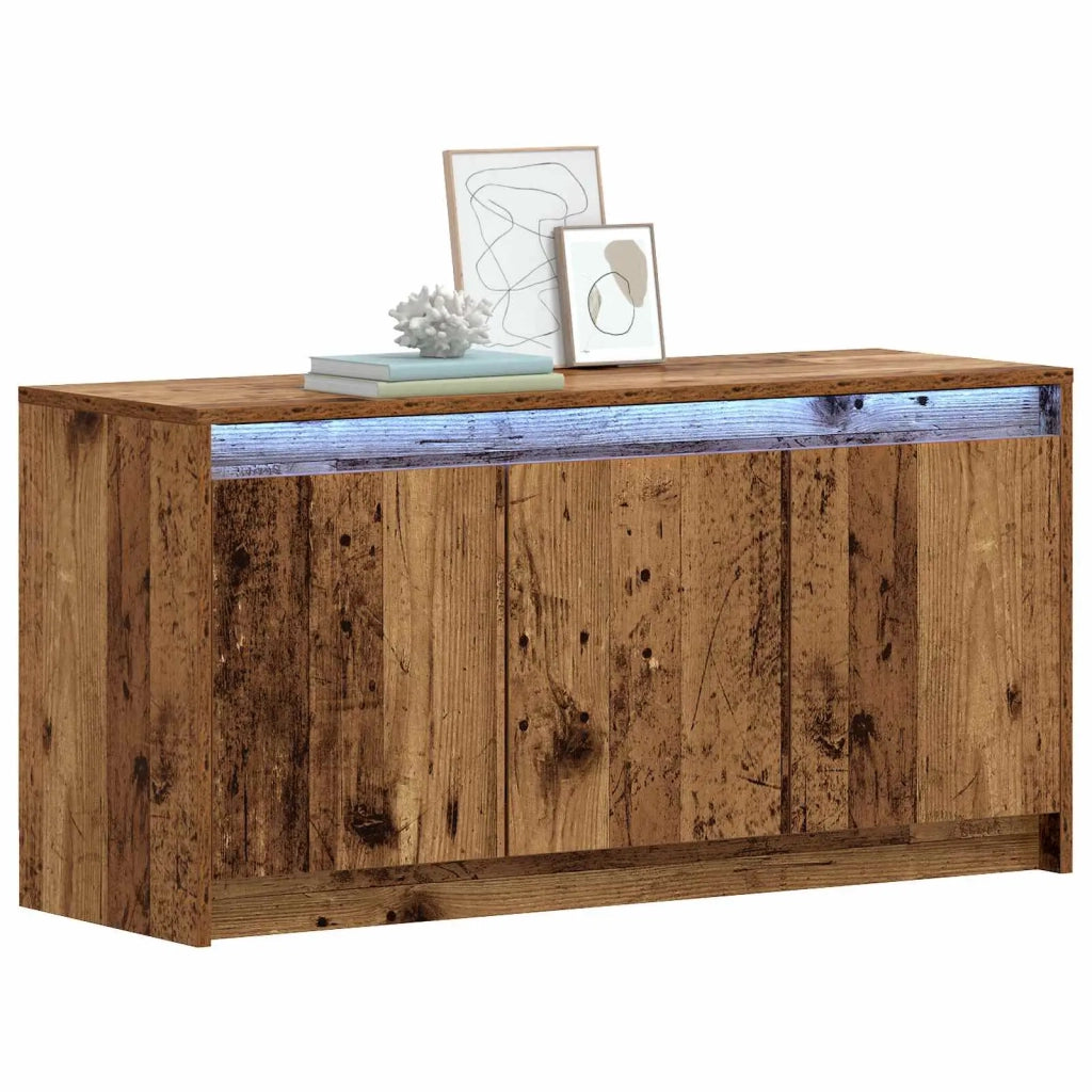 Mobile TV 100 x 34 x 50 cm Legno antico Legno ingegnerizzato 8010957