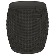 Contenitore da Giardino 4 in 1 Polipropilene Nero CFW2252381