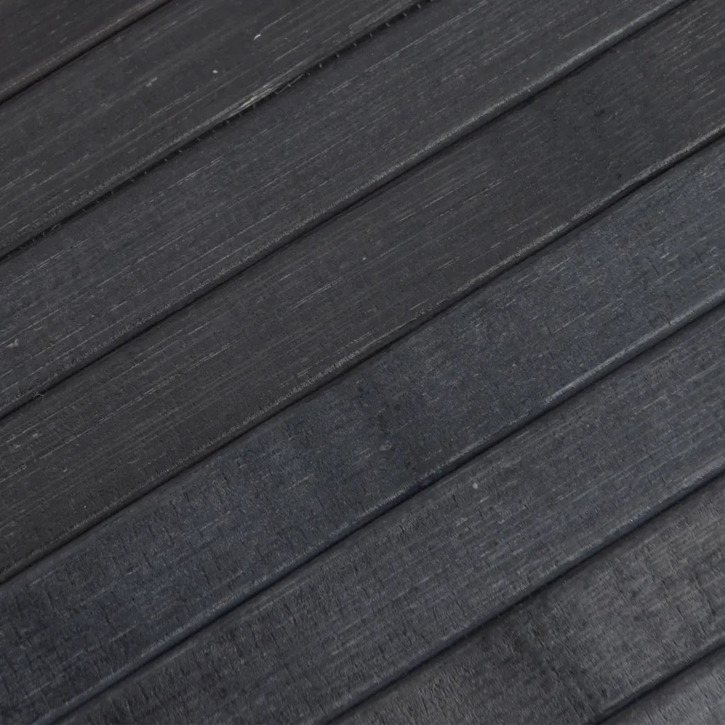 Tappeto Rettangolare Grigio 100x400 cm in BambÃ¹
