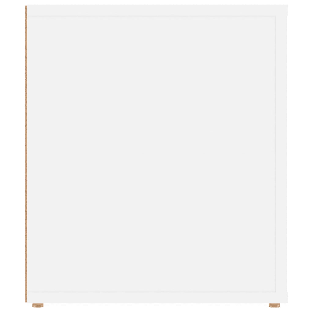 Mobile Porta TV Bianco 100x35x40 cm in Legno Multistrato cod mxl 25877