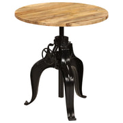 Tavolo da Bar in Legno Massello di Mango 75x(76-110) cm cod mxl 6443