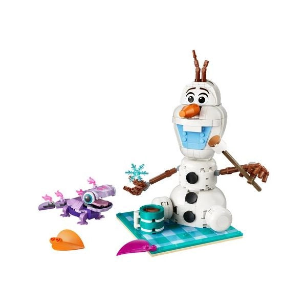 Costruzioni lego 43287 disney classic il divertente picnic di olaf e b