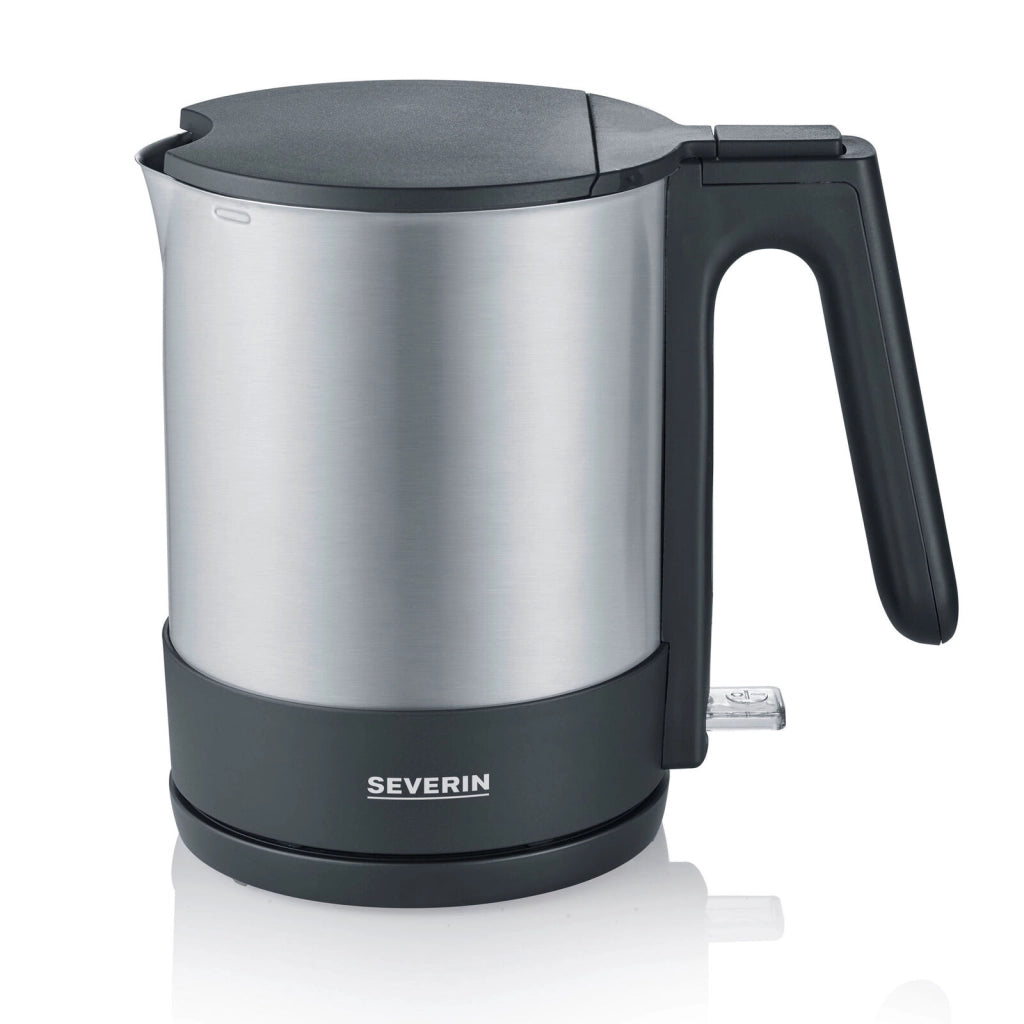 Severin WK 3409 bollitore elettrico 1,7 L 2200 W Nero, Acciaio inossidabile