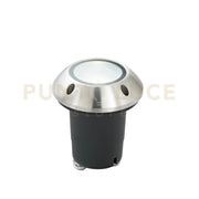 FARO CARRABILE A INCASSO HUMMER UP ACCIAIO 1 LUCE ATTACCO GU10 IP67 10,5X14,4CM