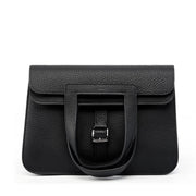 Borse casual da donna in vera pelle, nere