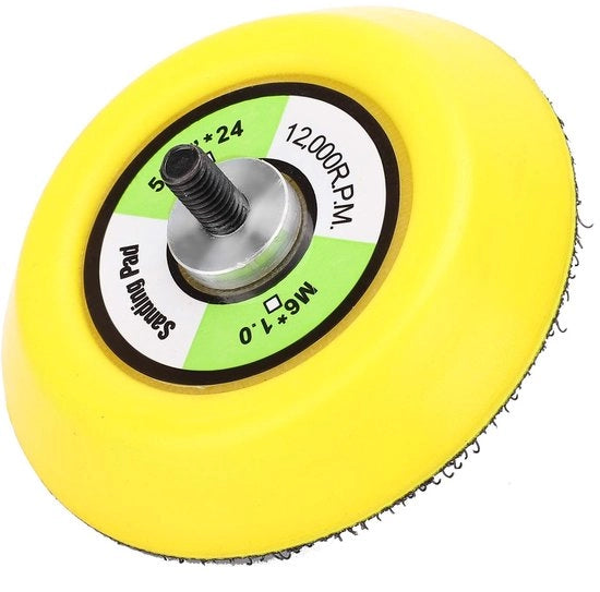 Schijf di abrasione 75 mm - Costruzione duratura - Dischi abrasivi rotondi - Sbiancatura precisa - Resistente all'usura - Sbiancatura fine senza danneggiamento - Piastra di abrasione