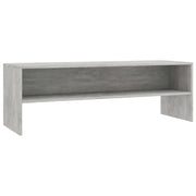 Mobile TV multimediale mensola TV credenza TV sala da pranzo soggiorno camera da letto 120 x 40 x 40 cm legno ingegnerizzato grigio 02_0025869
