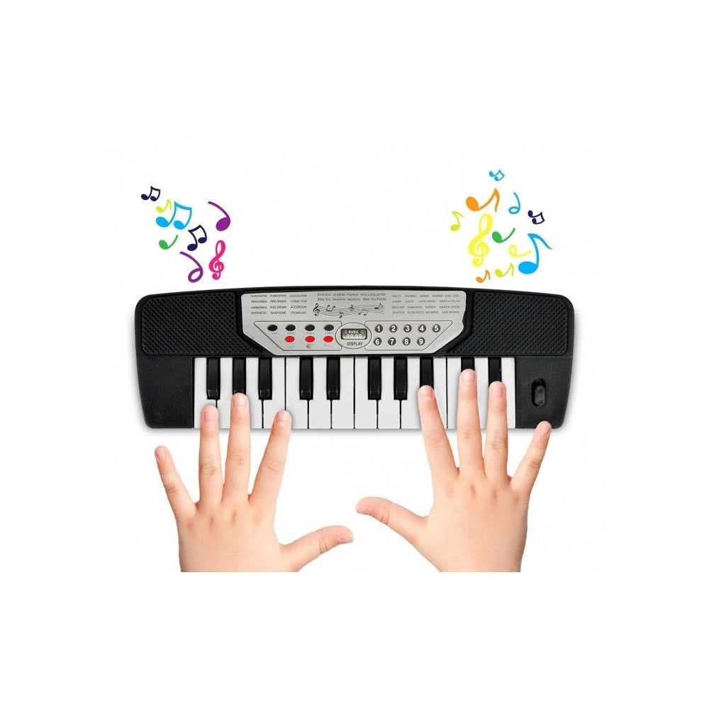 Trade Shop - Mini Tastiera Giocattolo 14 Tasti Mini Piano Con 8 Melodie Demo Bambini -