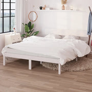 Giroletto Bianco in Legno Massello 120x190 cm Small Double 810118