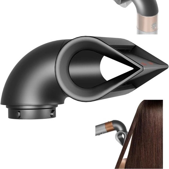 Accessorio per stile pre-ciclo 360° girevole per Dyson Airwrap HS01 HS05 HS08, bocca a goccia, bocca per asciugare, accessorio per creare onde e bocca di sostituzione