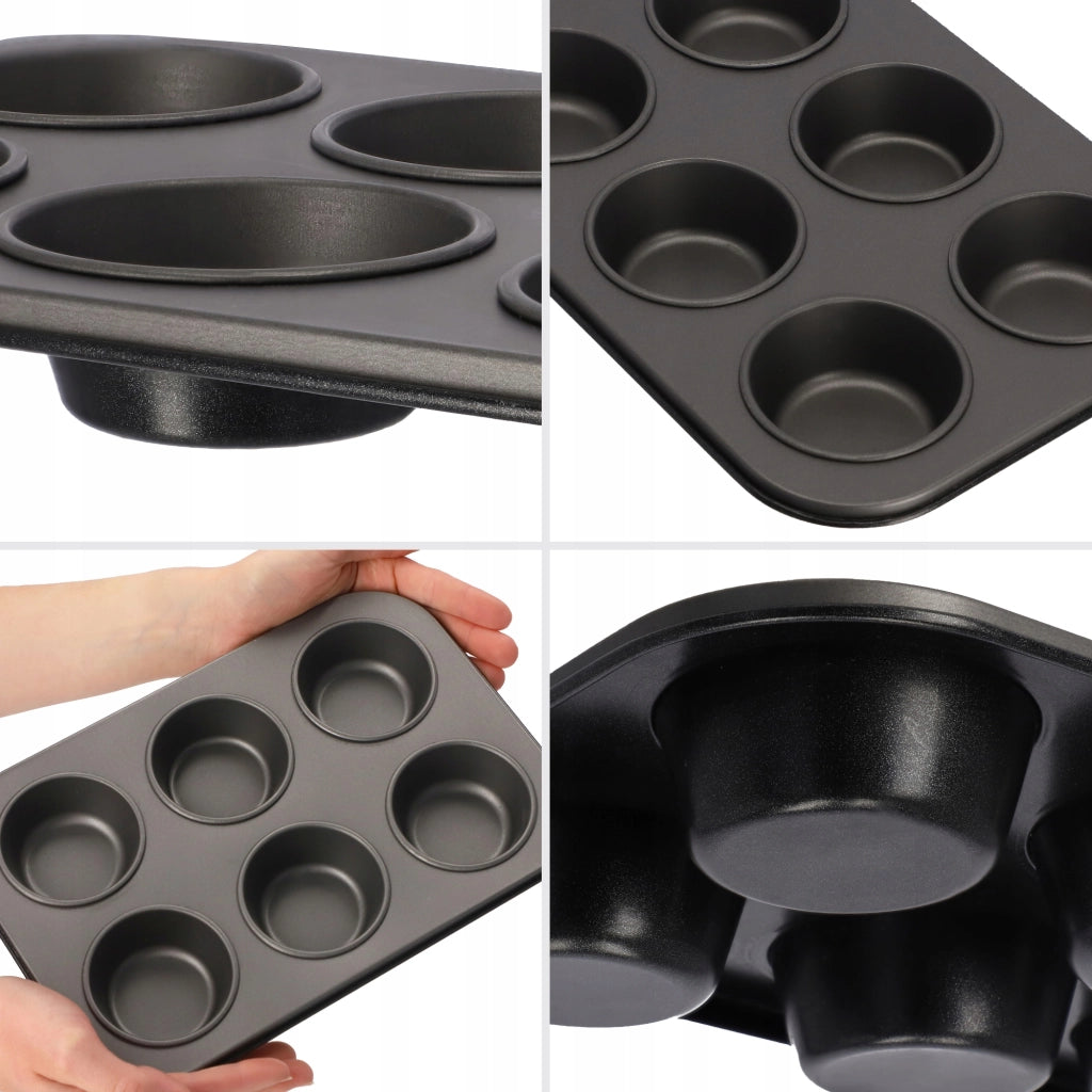 Teglia da forno KADAX per muffin, cupcake, pirottini, tazze, vassoio, forma