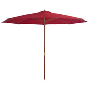 Ombrellone con palo in legno 350 cm bordeaux 02_0008128