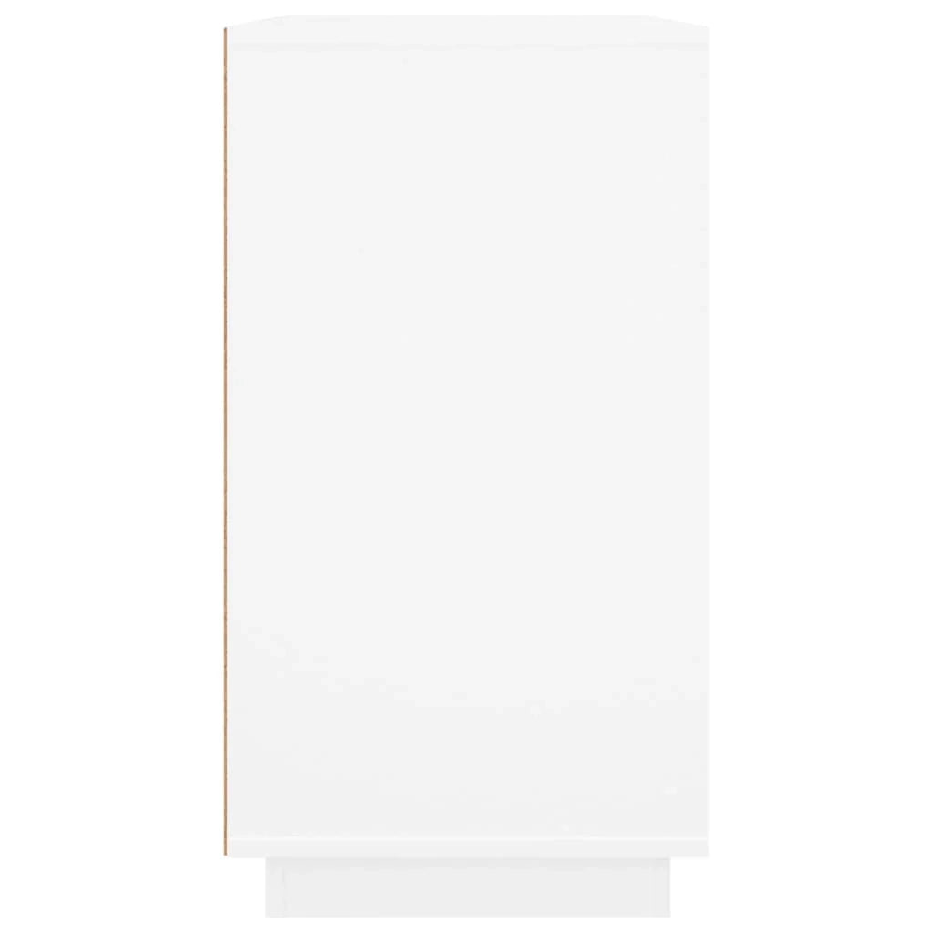 Buffet credenza cassettiera armadio mobile contenitore organizer per cucina soggiorno salotto 80 x 34 x 75 cm legno ingegnerizzato bianco 02_0030514